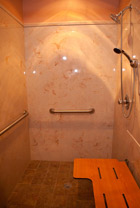 Enjoy our luxury showers.